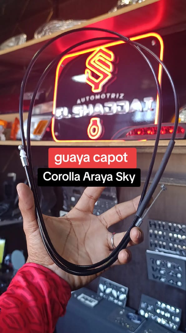 Guaya de Capot Toyota Sky Araya — Toyota