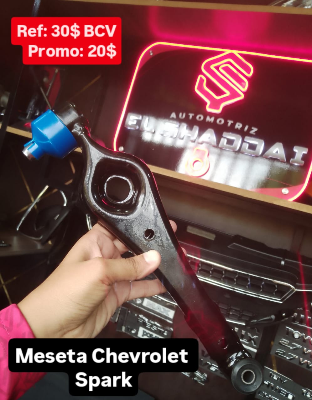 Meseta Chevrolet Spark — Chevrolet