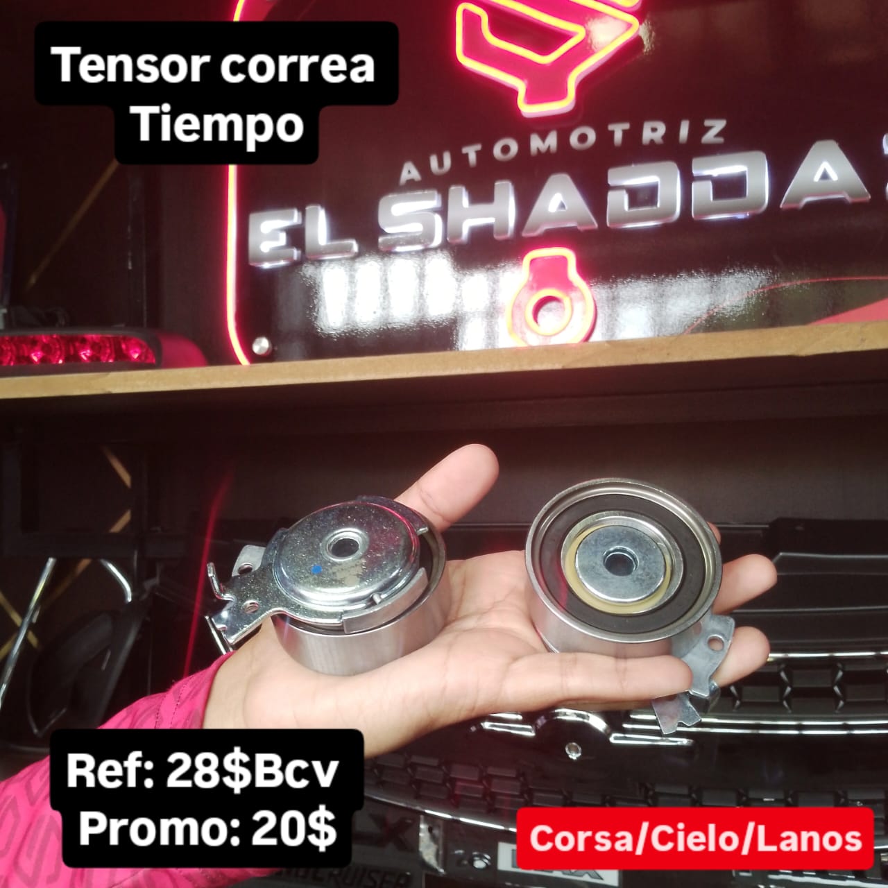 Tensor Correa de los Tiempos Chevrolet Corsa — Chevrolet
