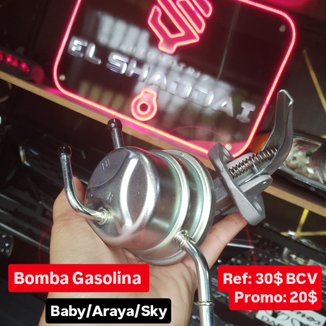Bomba de Gasolina Baby/Araya/Sky — Toyota