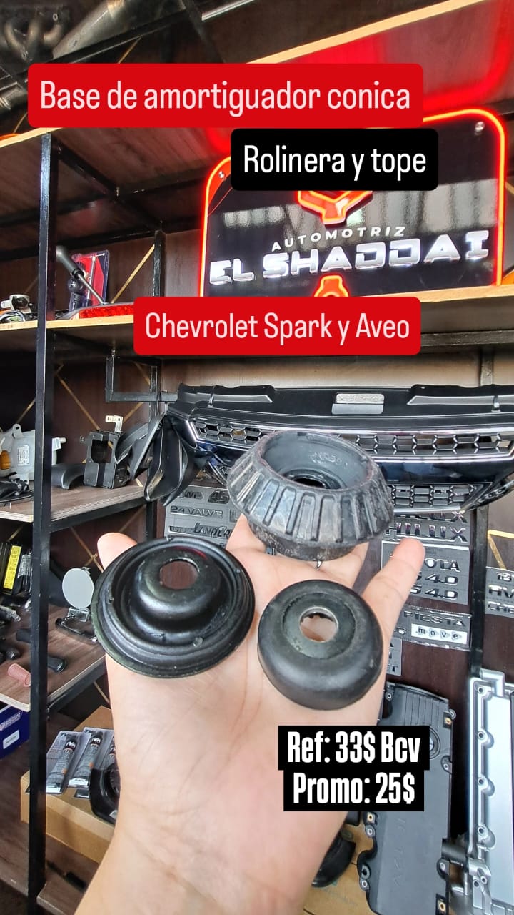 Base de Amortiguador Cónica Spark/Aveo — Chevrolet