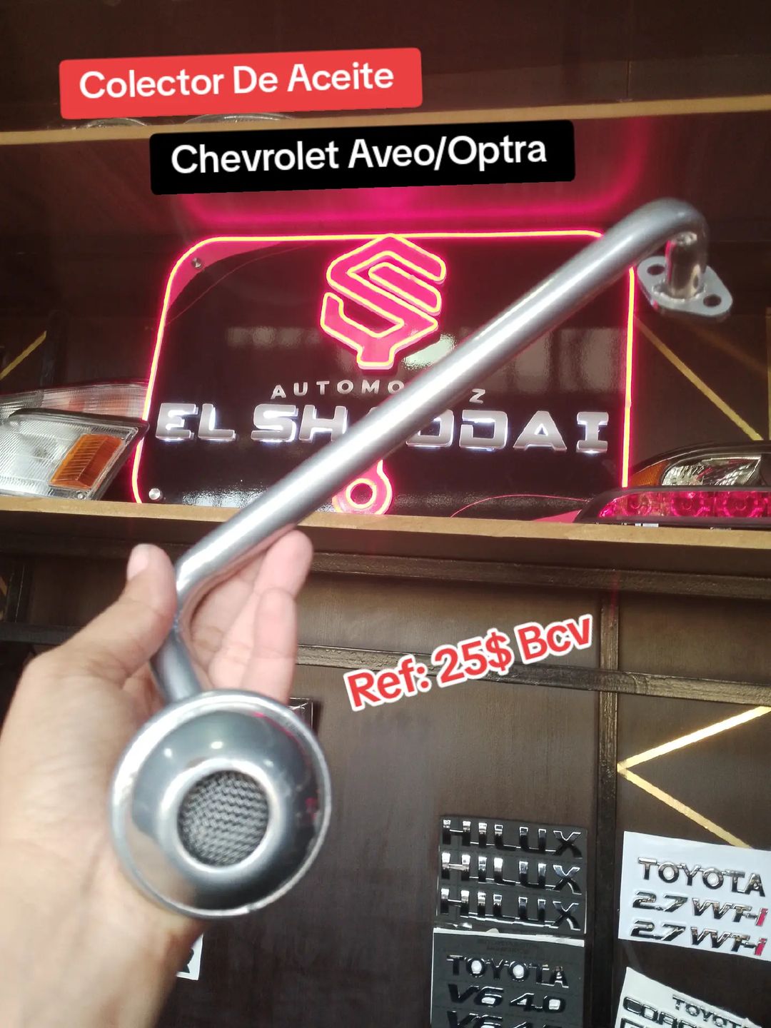 Colector De Aceite para Chevrolet Aveo y Optra — Chevrolet
