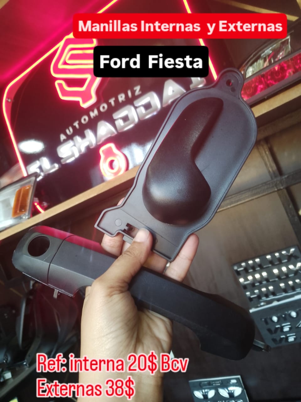 Manillas Internas y Externas para Ford Fiesta — Ford