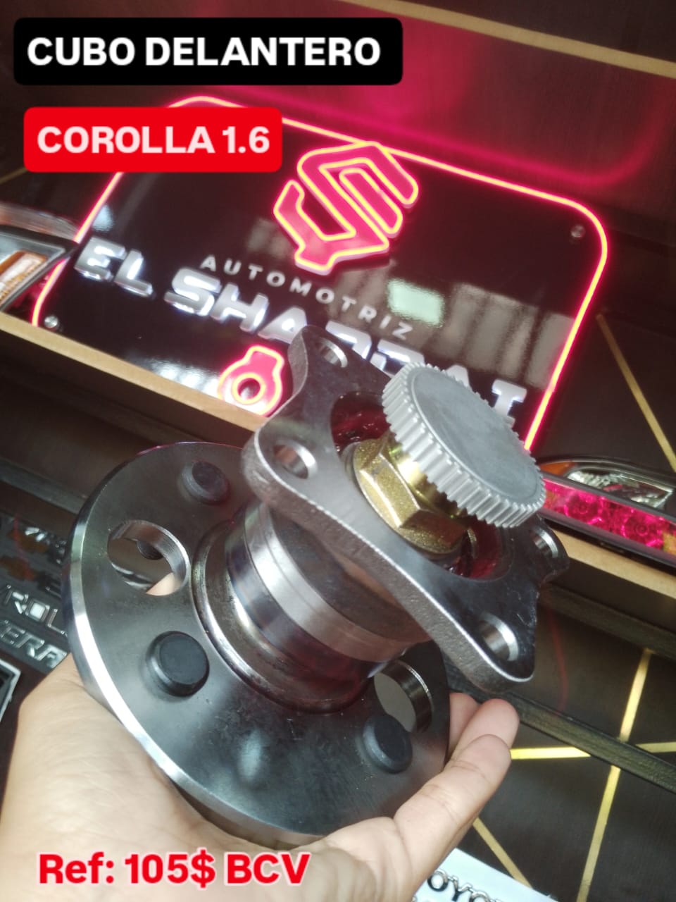 Cubo Delantero para Toyota Corolla 1.6 — Toyota