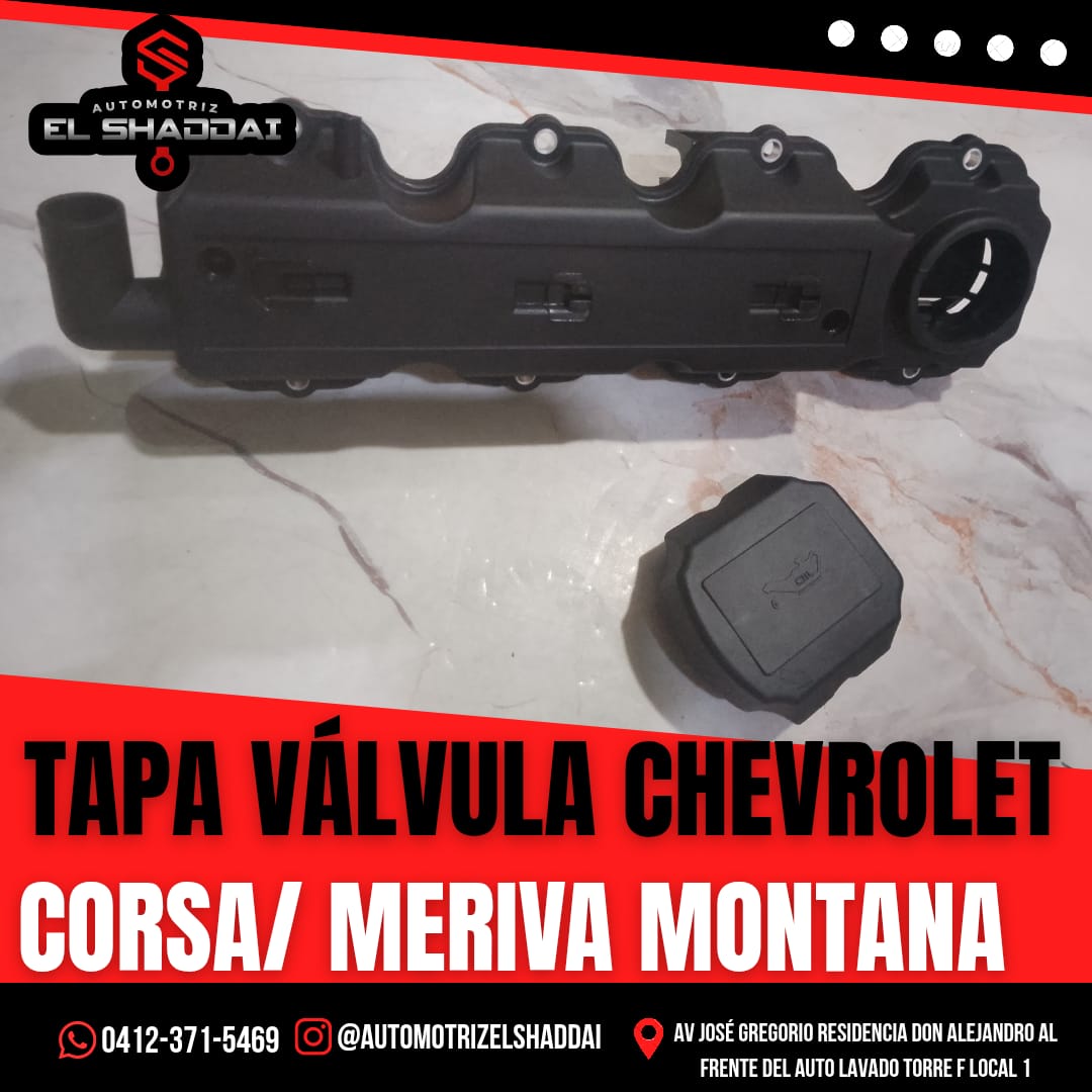 Tapa Válvula para Chevrolet Corsa, Meriva y Montana — Chevrolet