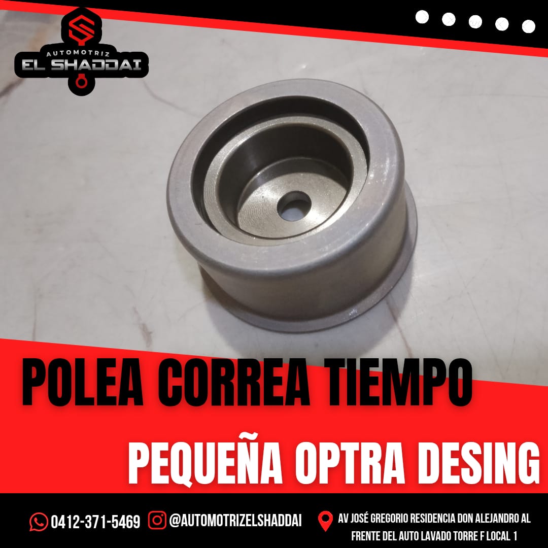 Polea Correa Tiempo Pequeña para Chevrolet Optra Design — Chevrolet