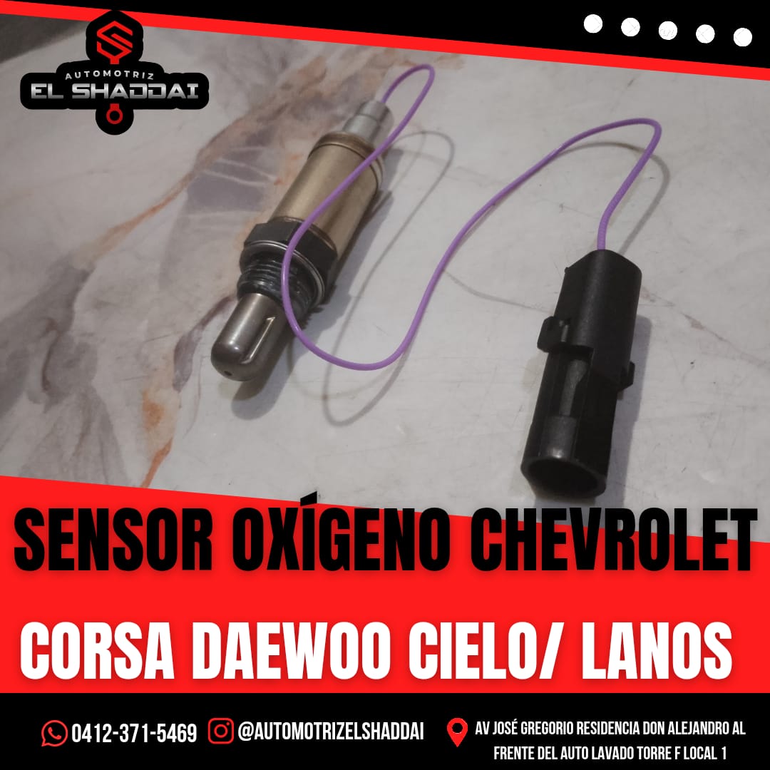 Sensor Oxígeno Chevrolet para Corsa, Daewoo Cielo y Lanos (de 1 solo cable) — Chevrolet