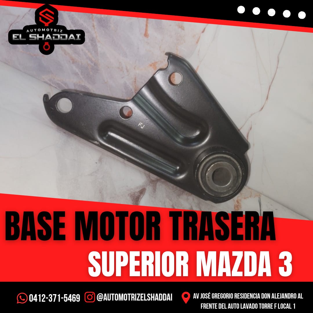 Base Motor Trasera Superior para Mazda 3 — Universal