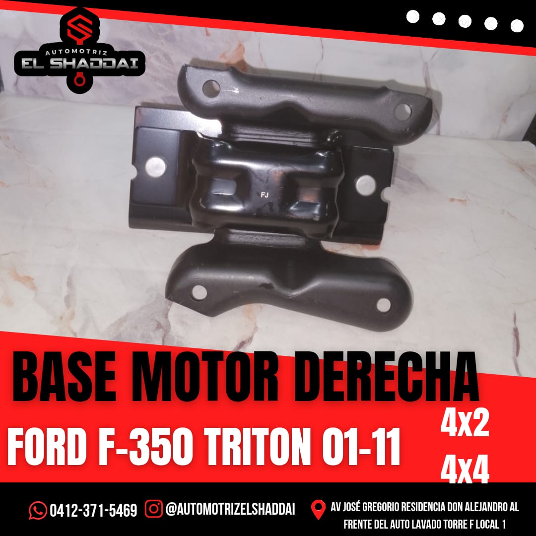 Base Motor Derecha para Ford F-350 Triton — Ford