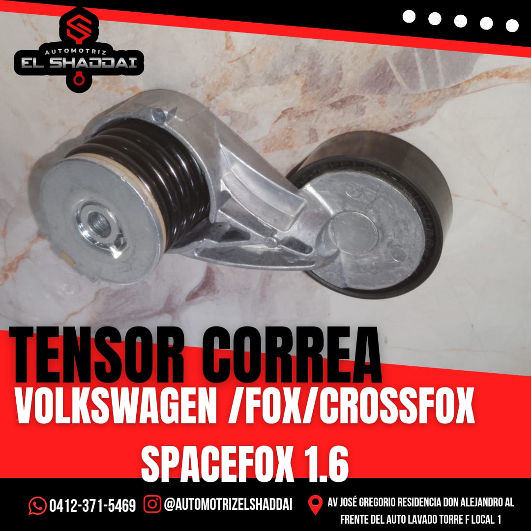 Tensor Correa para Volkswagen (Fox, Crossfox, Spacefox 1.6) — Volkswagen