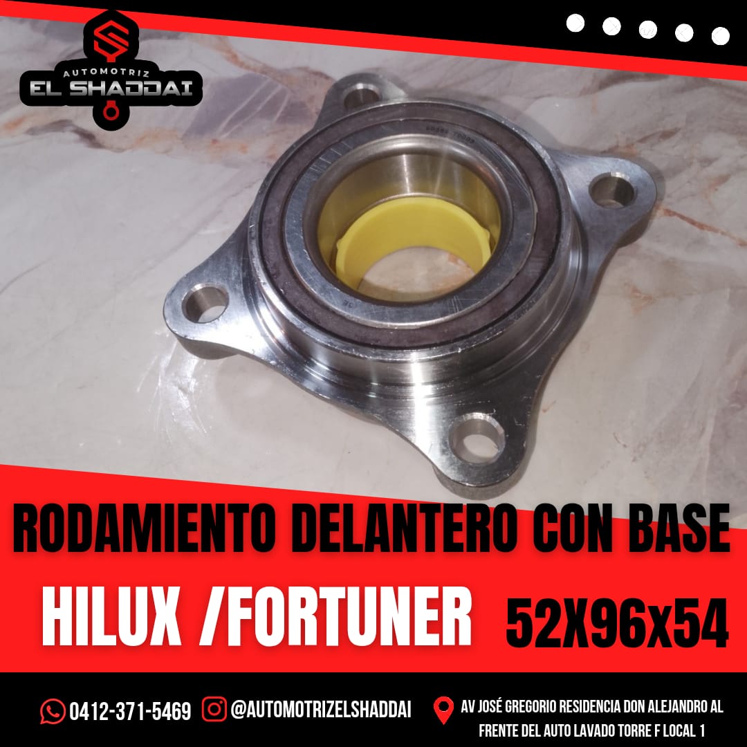 Rodamiento Delantero con Base para Toyota Hilux / Fortuner — Toyota