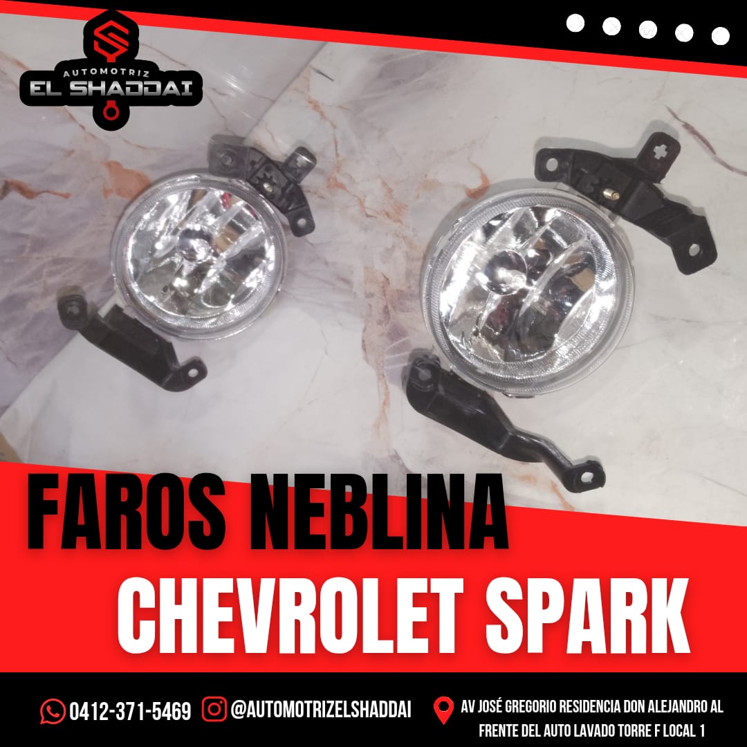 Faros Neblina para Chevrolet Spark — Chevrolet