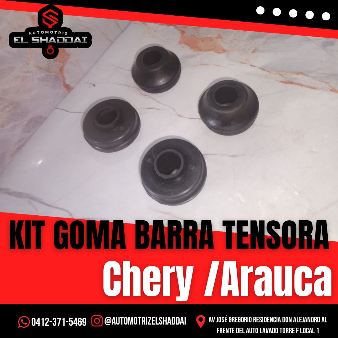 Kit Goma Barra Tensora para Chery Arauca — Chery