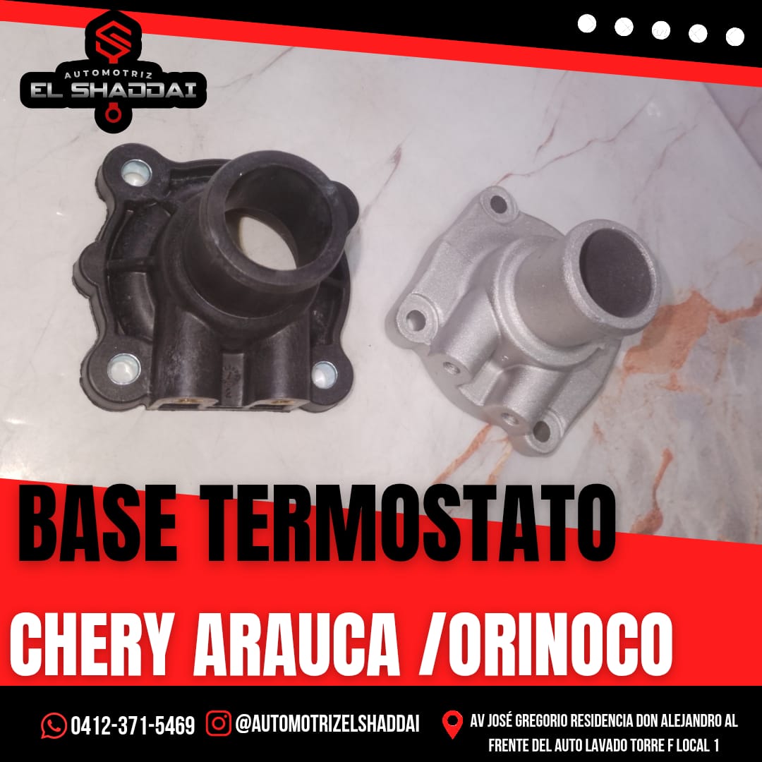 Base Termostato (carcasa o toma de agua) para Chery Arauca / Orinoco — Chery