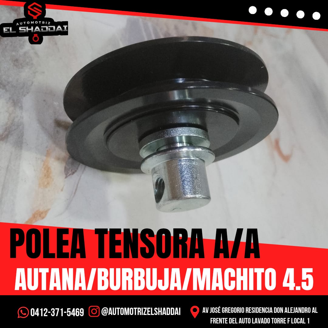Polea Tensora A/A para Toyota Autana, Burbuja y Machito 4.5 — Toyota