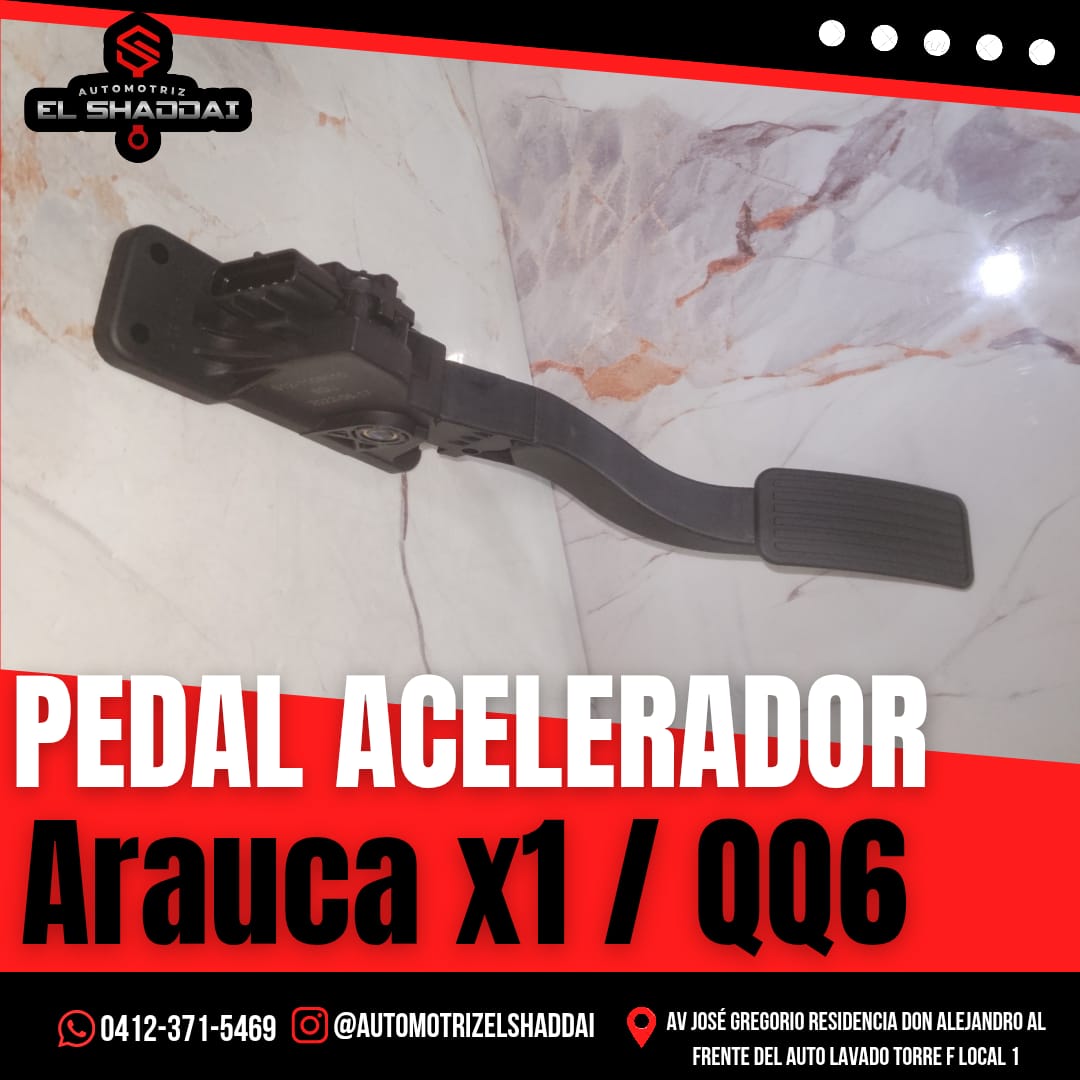 Pedal Acelerador electrónico para Chery Arauca, X1 y QQ6 — Chery
