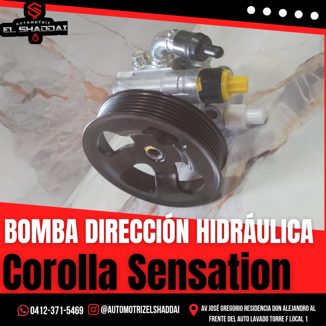 Bomba de Dirección Hidráulica para Corolla Sensation — Toyota
