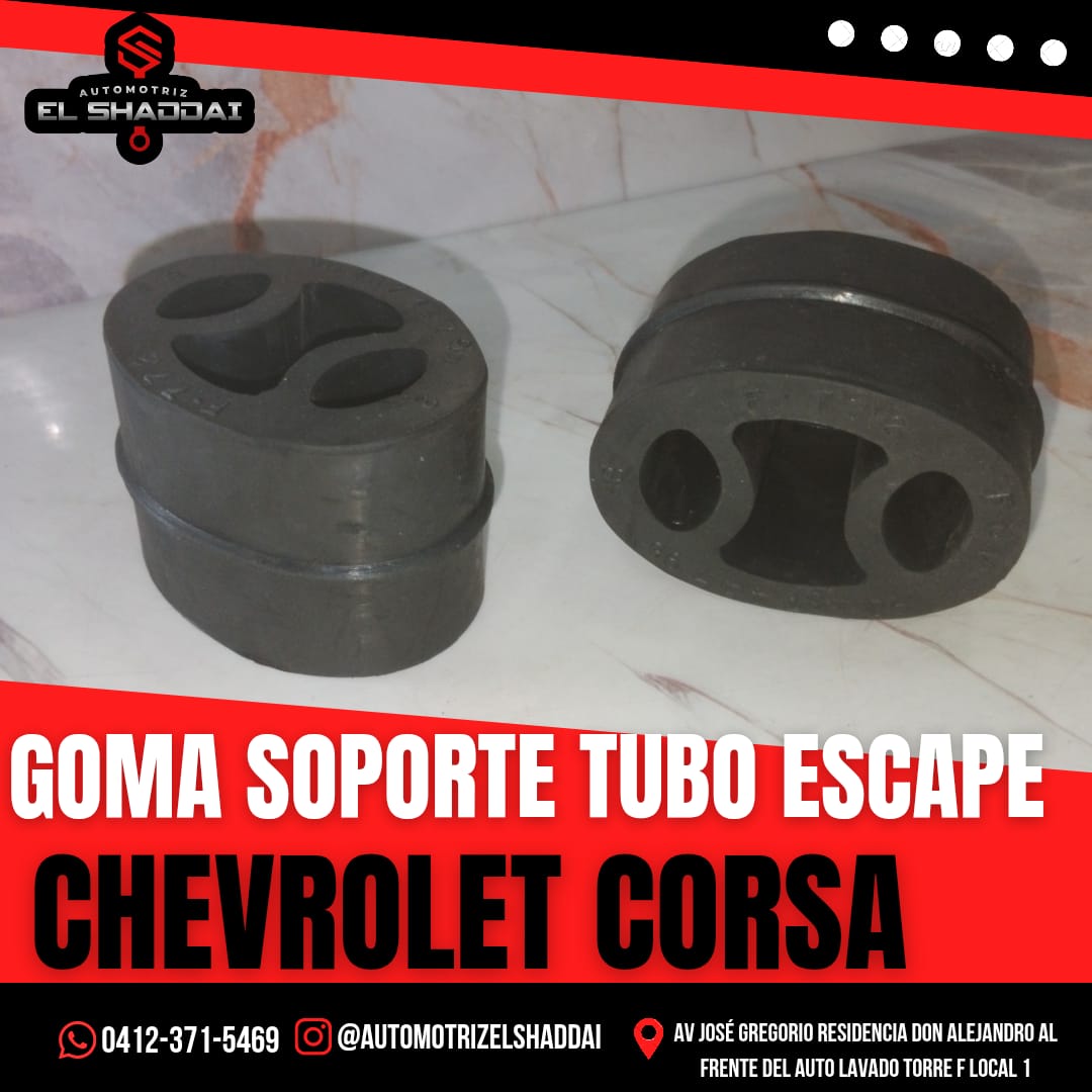 Goma Soporte Tubo Escape para Chevrolet Corsa — Chevrolet