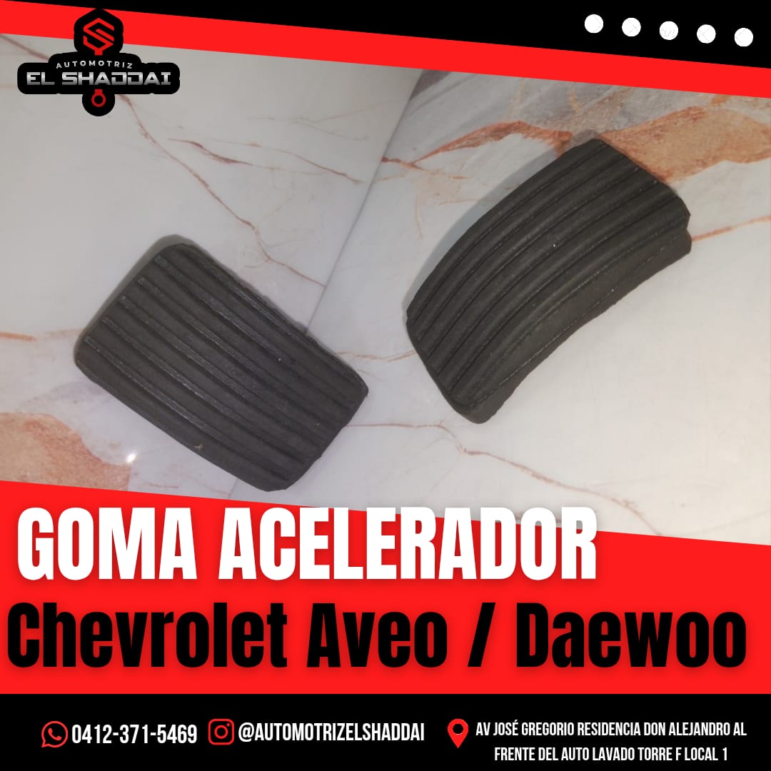 Goma Acelerador para Chevrolet Aveo y Daewoo — Chevrolet