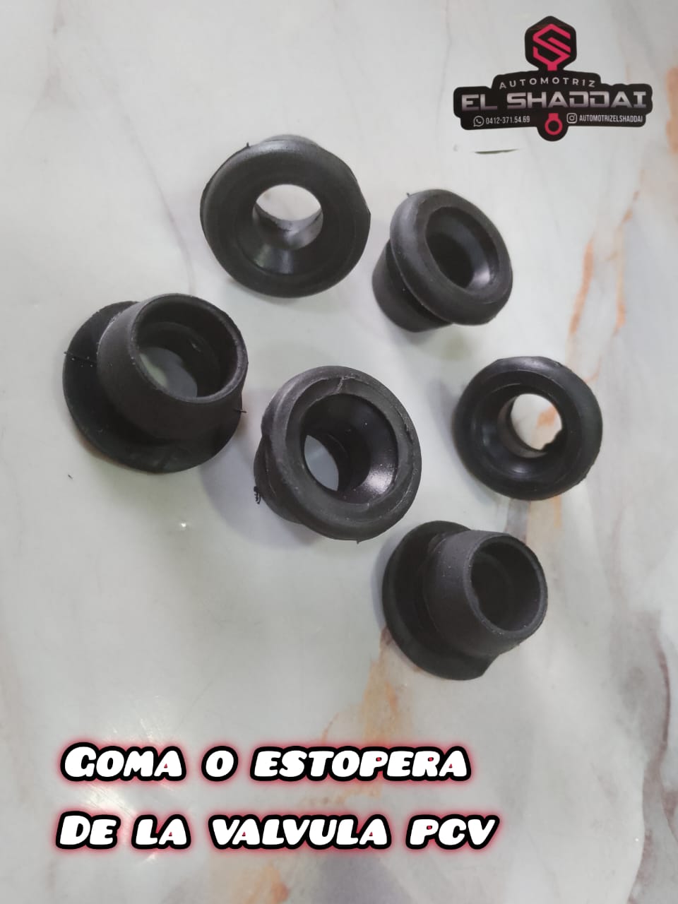 Goma o Estopera de la Válvula PCV — Universal