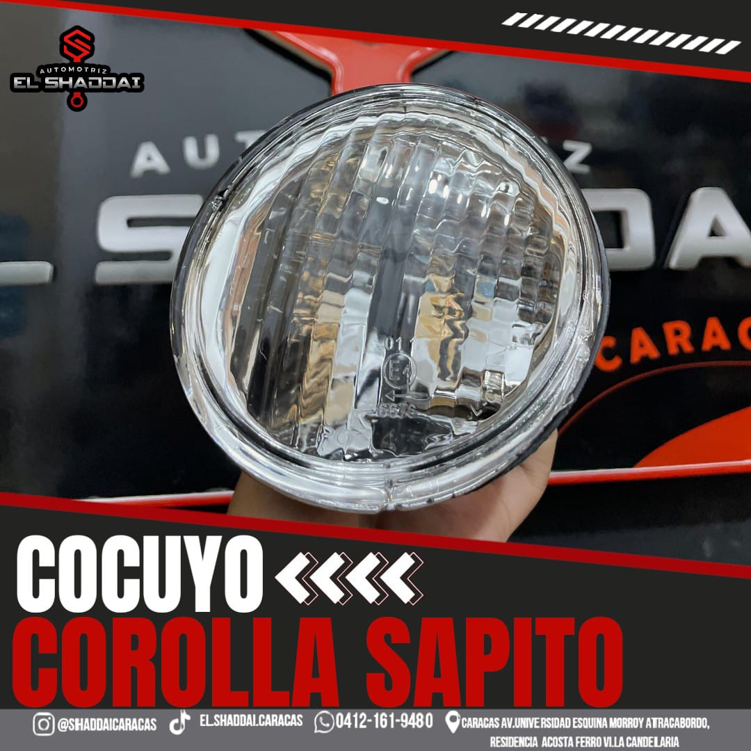 PAR COCUYO  COROLLA SAPITO — Toyota