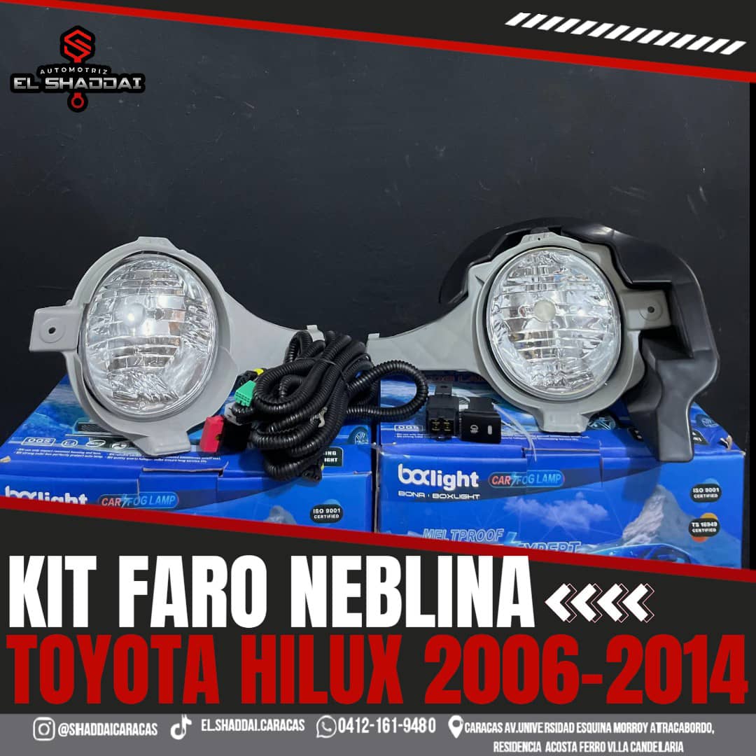 KIT FARO NEBLINA HILUX  2006-2014 — Toyota