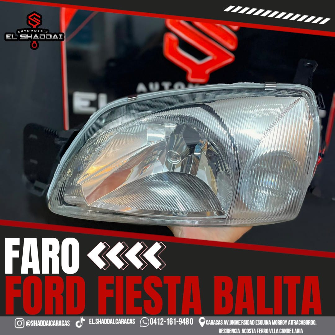 PAR FAROS FIESTA BALITA — Ford