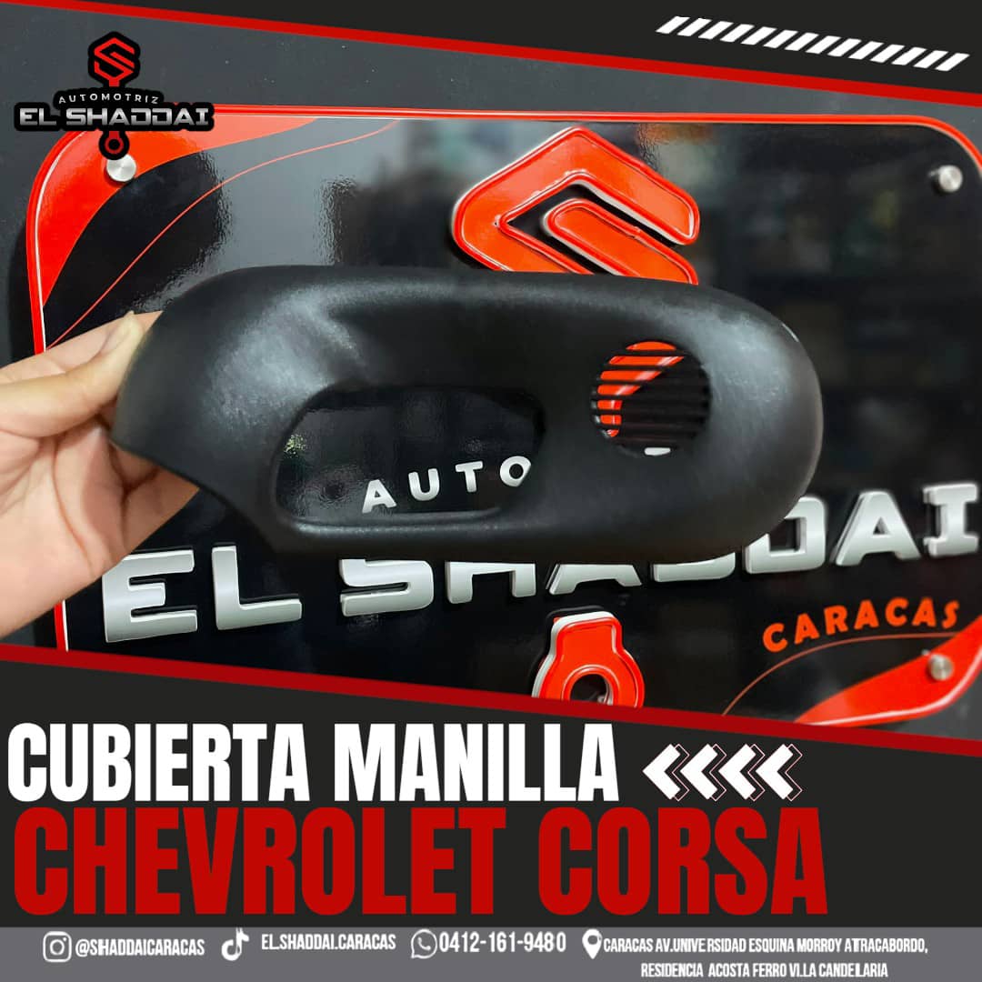 CUBIERTA MANILLA DELANTERA CORSA — Chevrolet