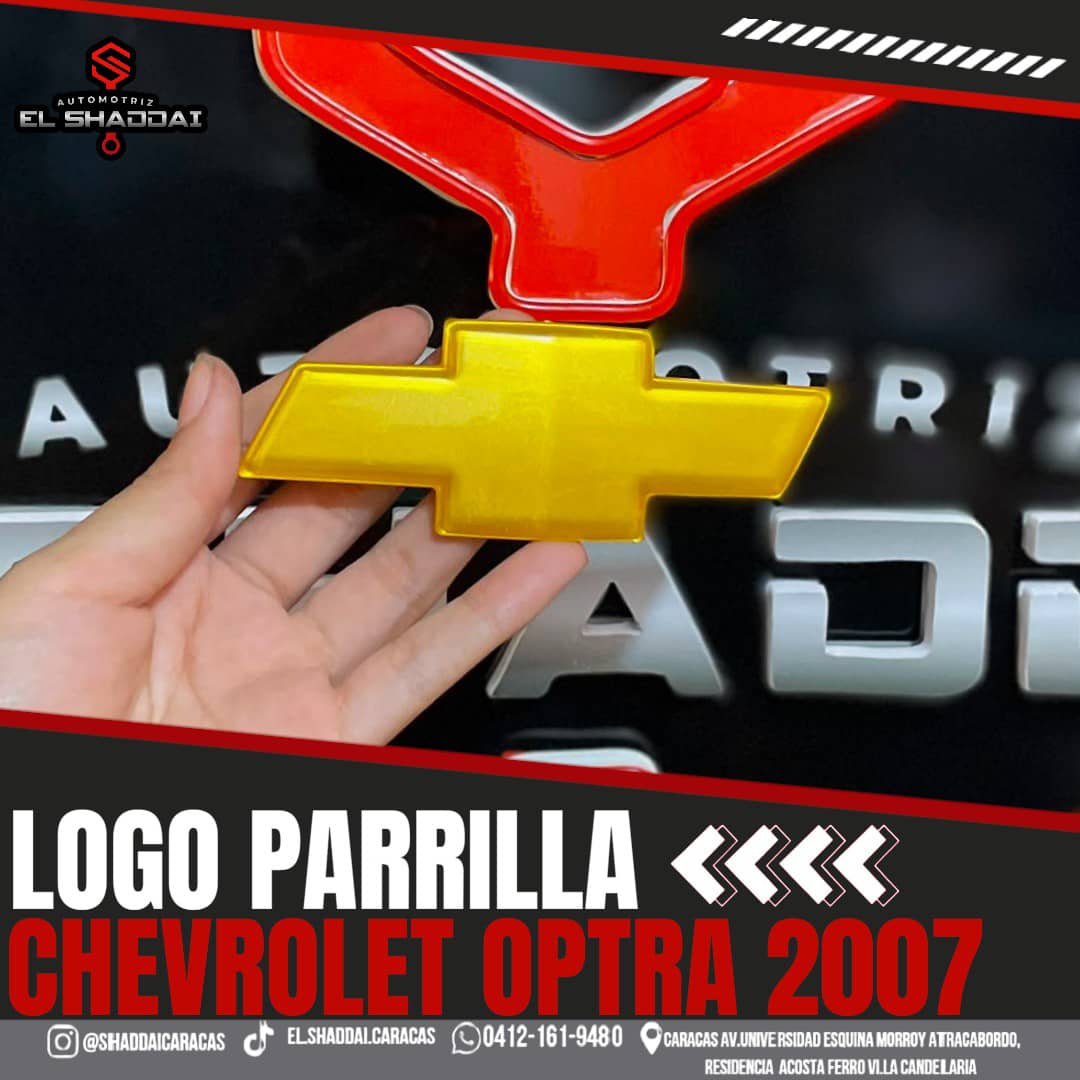 LOGO PARRILLA OPTRA 2006 — Chevrolet
