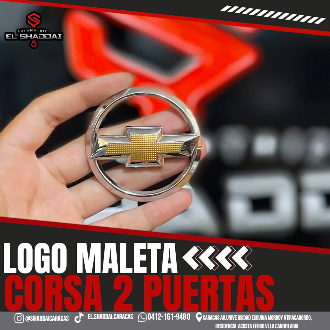 LOGO MALETA CORSA 2 PUERTAS — Chevrolet